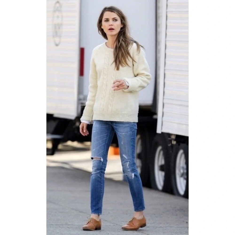 $328 Frye Grace Oxford Light Pink Real Leather Lace Up Casual Formal Work Flat - Picture 7 of 16